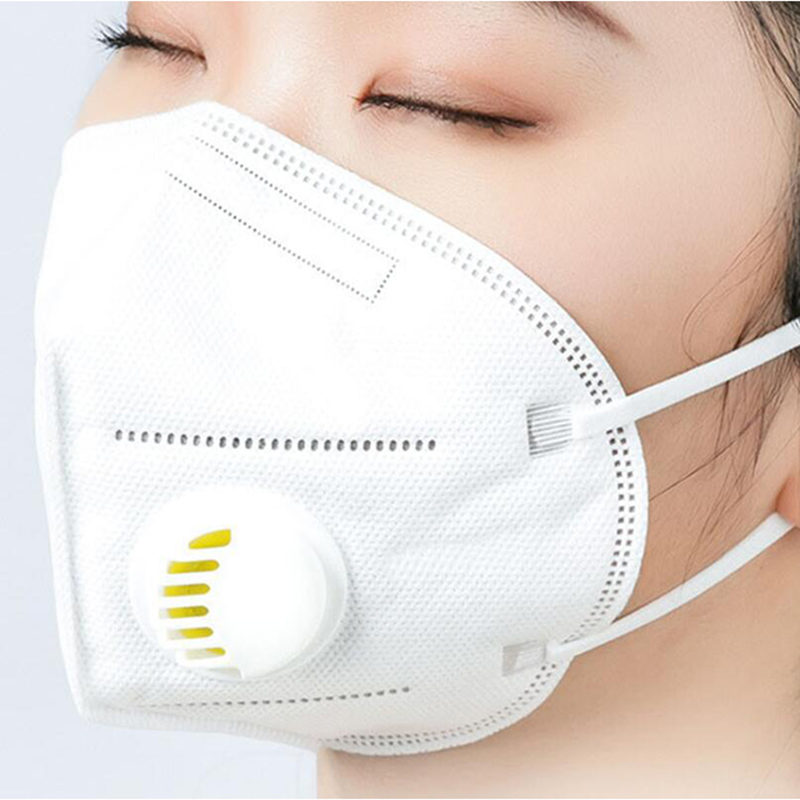 Inventering Snabbleveransmask FFP2 KN95 med ventilmask Dammmask Skyddsmask