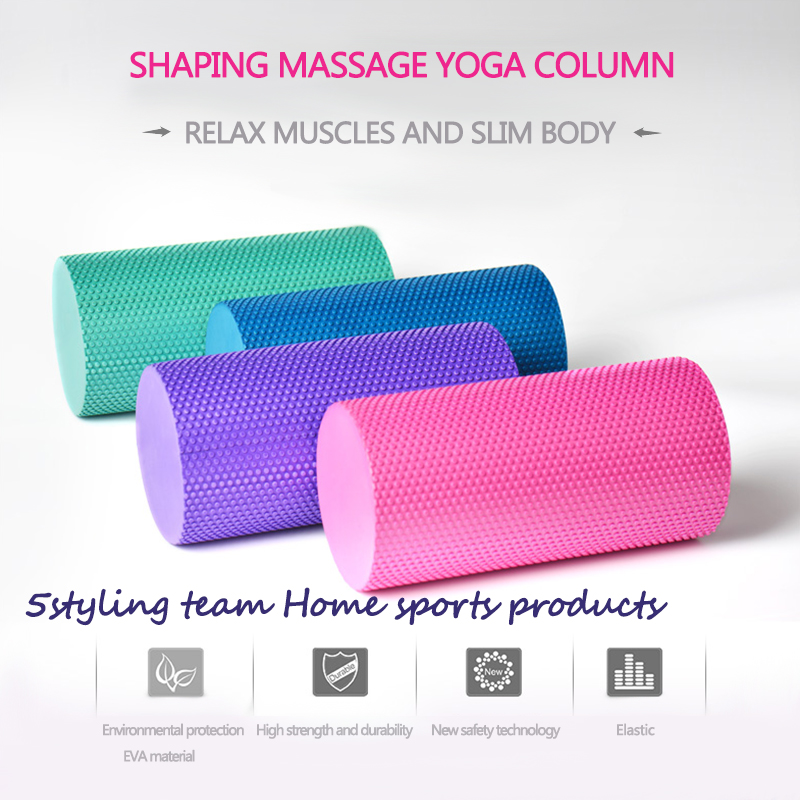 Yoga kolonn 30/45/60/90 cm fitness skumaxel sex hörn fast flytande pilates pilates kolonn
