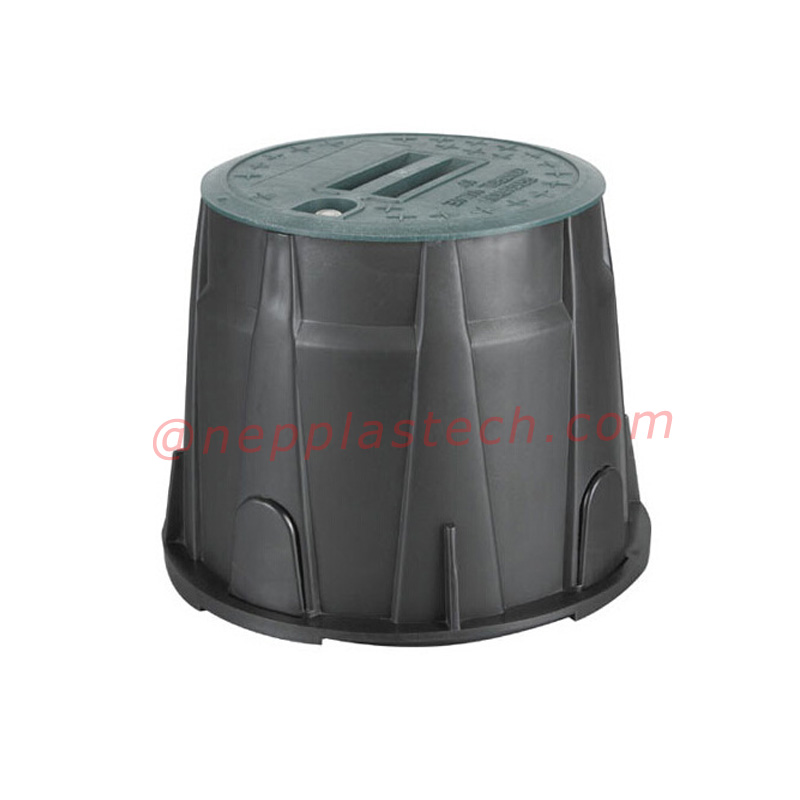 landskap sol auto bevattningssystem 6 10 12 tum plastventil och vattenmätare