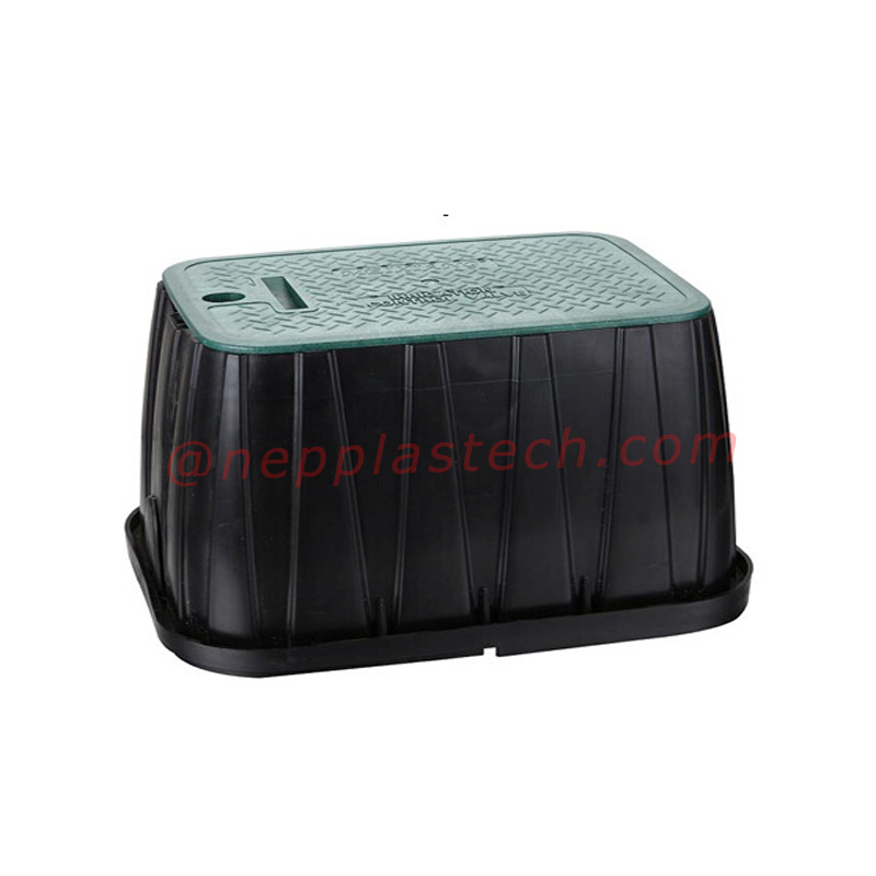 landskap sol auto bevattningssystem 6 10 12 tum plastventil och vattenmätare