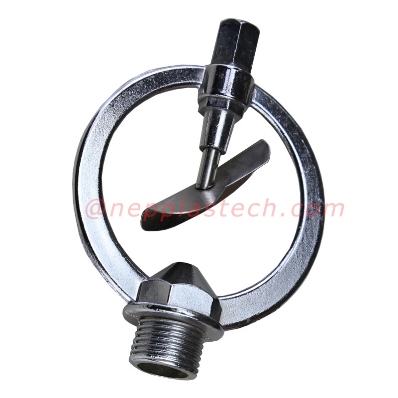 1\/2 tum zinklegering fjäril auto rotera regn spray gräsmatta spray bevattning och trädgårdsarbete vattna sprinklers