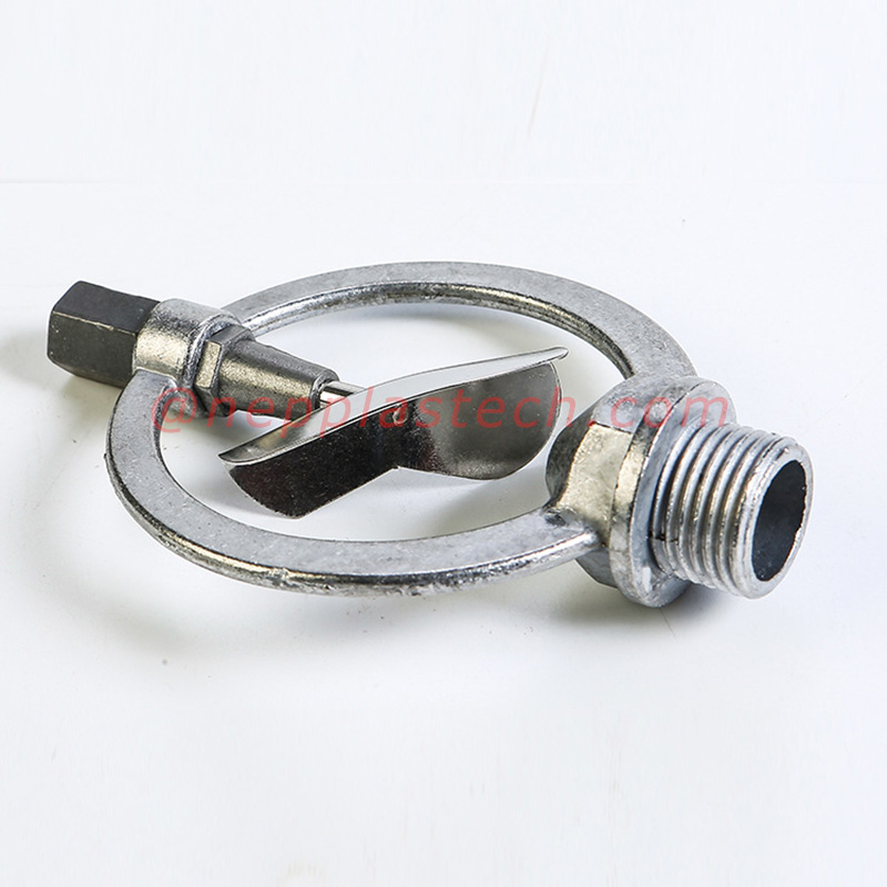 1\/2 tum zinklegering fjäril auto rotera regn spray gräsmatta spray bevattning och trädgårdsarbete vattna sprinklers