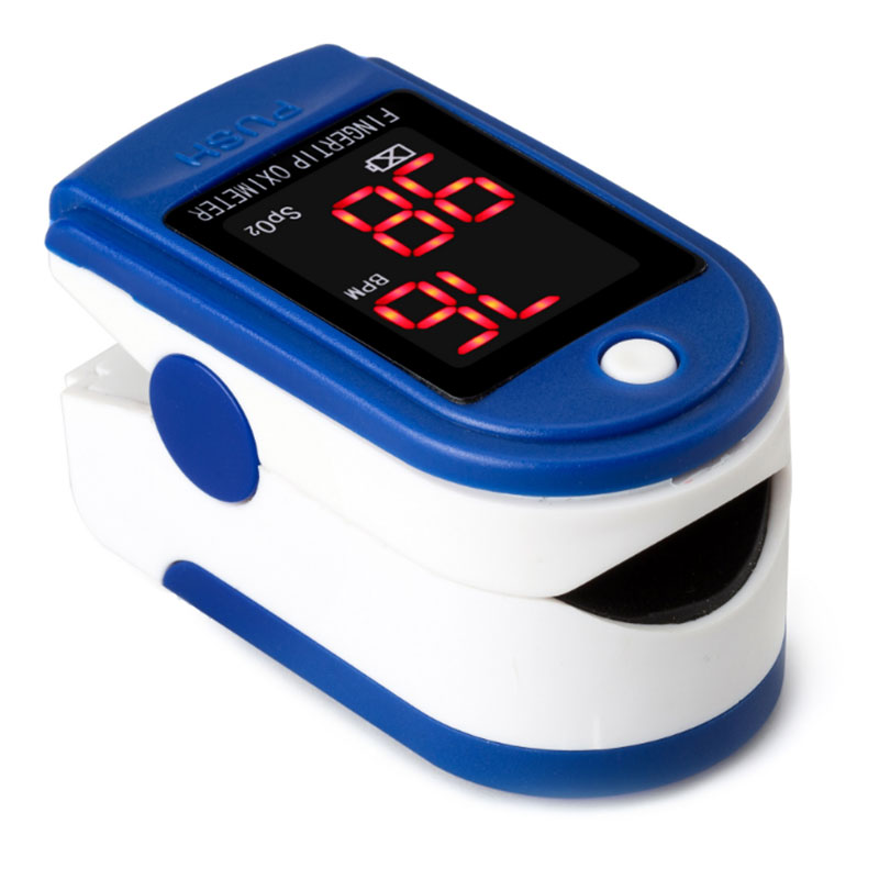 Fingertopp Pulsoximeter Blodsyregivare Blodoxymeter Pulsoximeter