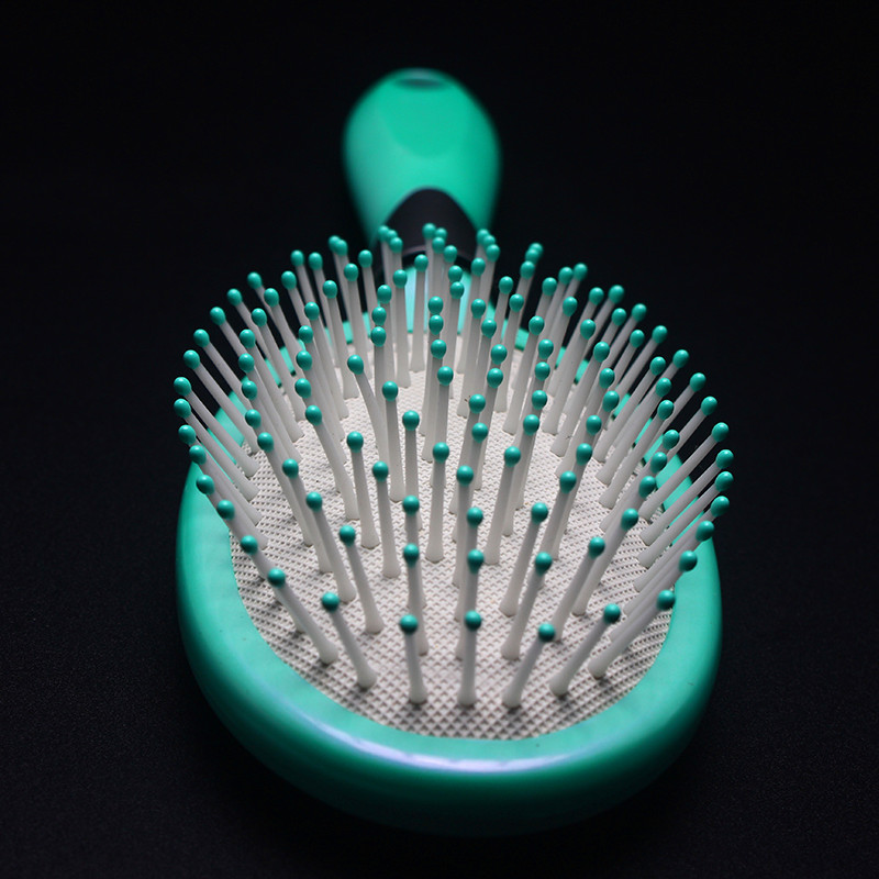Luxurious Dischanting Mermaid shell Hårpensel Electroplating Hair Brush Floral Hair Combs Hair Beauty Care Highlight Combs for Hair Clipper
