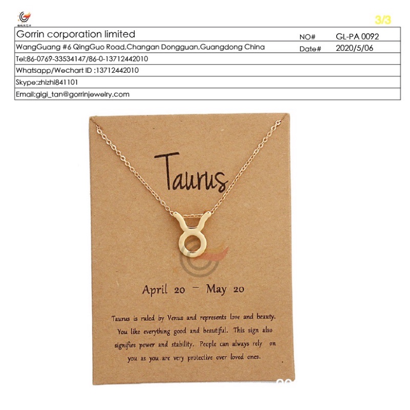 Gl-PA0092 halsbandskort