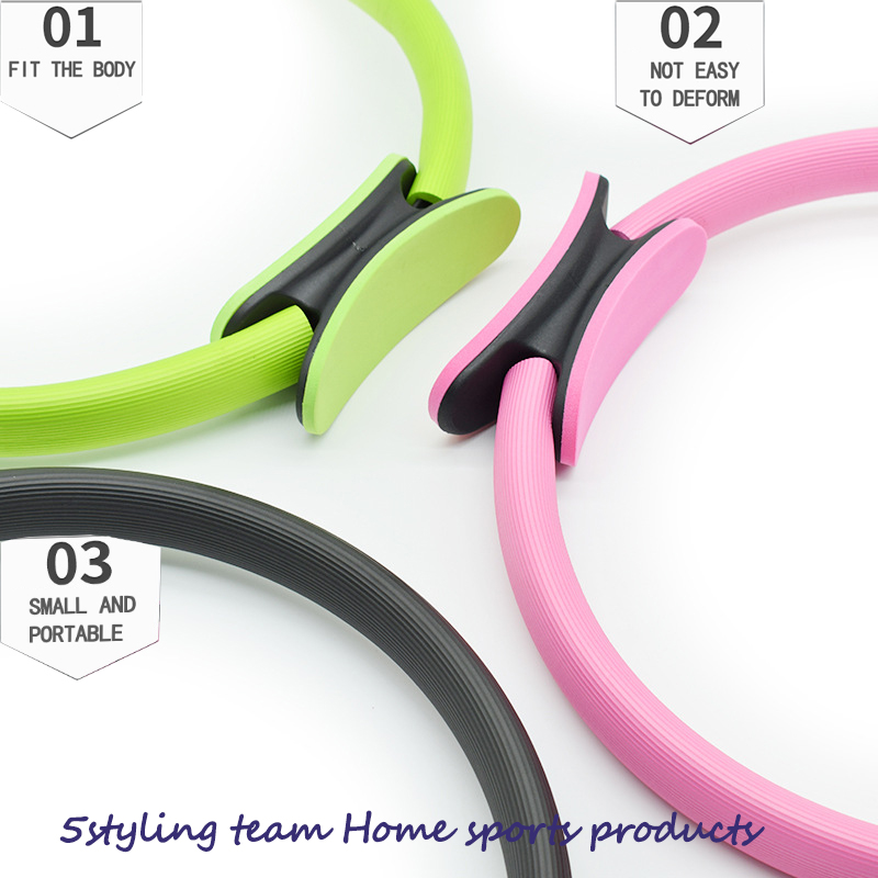 Utformning och bröstbyggande yoga produkter ben bantning artefakt hushåll Fitness Yoga cirkel EVA Yoga Pilates cirkel