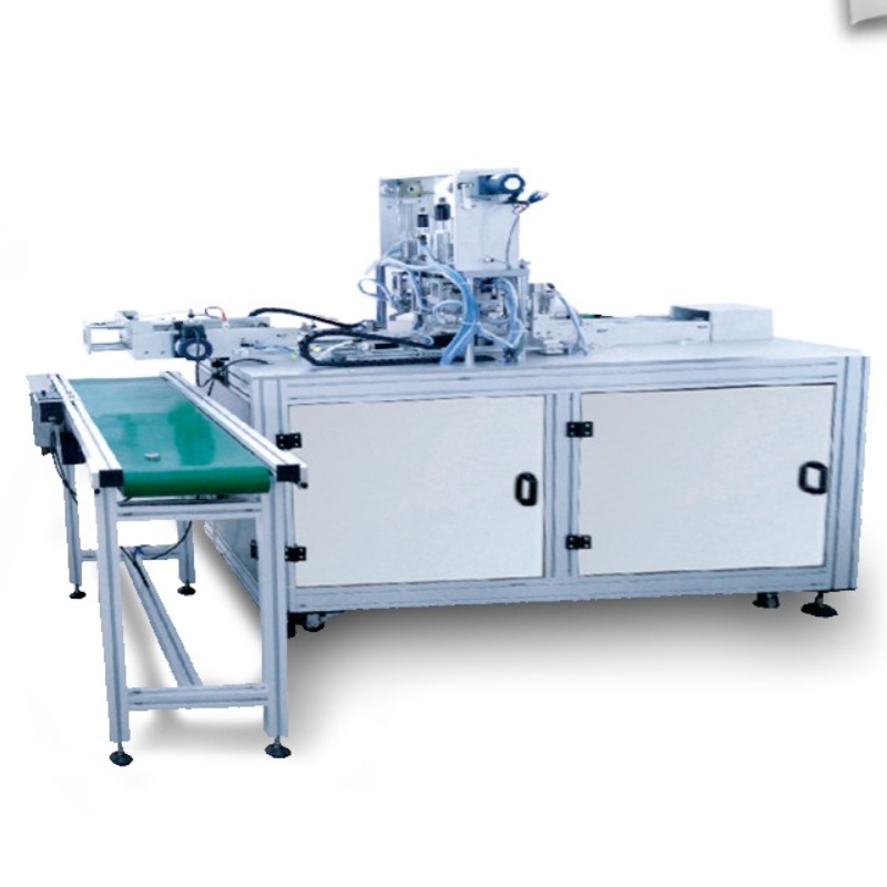 SCPMKZ-16 Högkvalitativ låg kostnad automatiskt plan Face Mask yttre öronslinga svetsmaskin