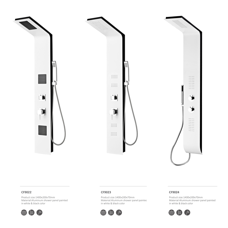 Duschpanel i aluminium CF9020