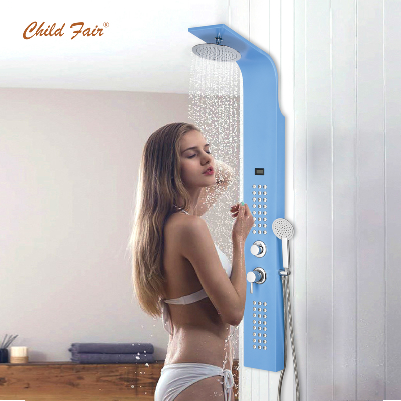 Duschpanel i aluminium CF9008