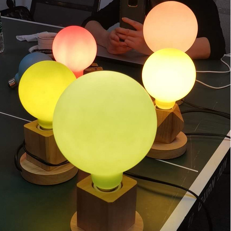 NY design Deco glödlampa E27 ljuslampa för makarondekoration