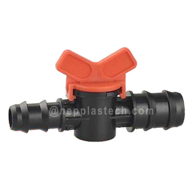 trädgårdsautomatiskt bevattningssystem droppslangrör 20 mm till 16 mm reducerande taggventilsanslutningar