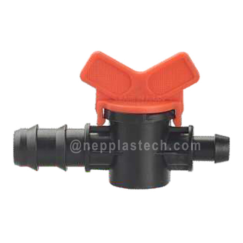 trädgårdsautomatiskt bevattningssystem droppslangrör 20 mm till 16 mm reducerande taggventilsanslutningar