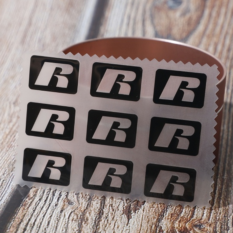 Märke för värmeöverföring av kisel