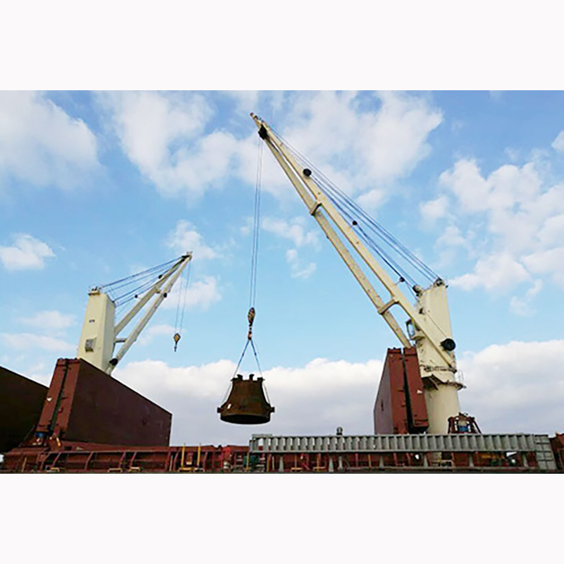 Teleskopisk Boom Skiftande Marin Crane