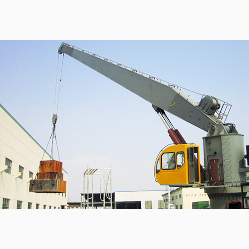 Teleskopisk Boom Skiftande Marin Crane