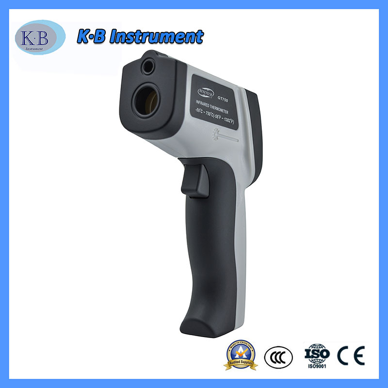 Färgskärm GT750 Infraröd termisk teknik Digital Thermometer China Manufacturer Partihandel för industriell användning