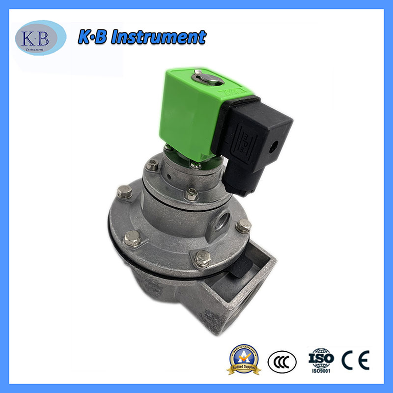 DC24V 110V AC220V Stoftsamlare Impuls Valve Aluminium DMF-Y-50S Puls Diafragma Valva i dammsamlare