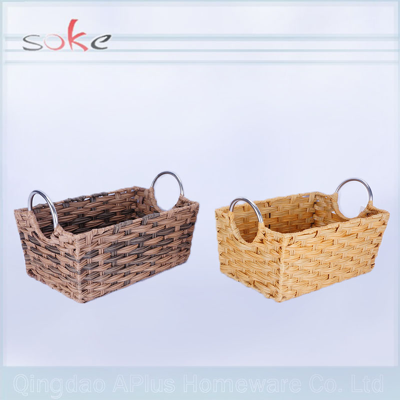 storage baskte bin pp rattan