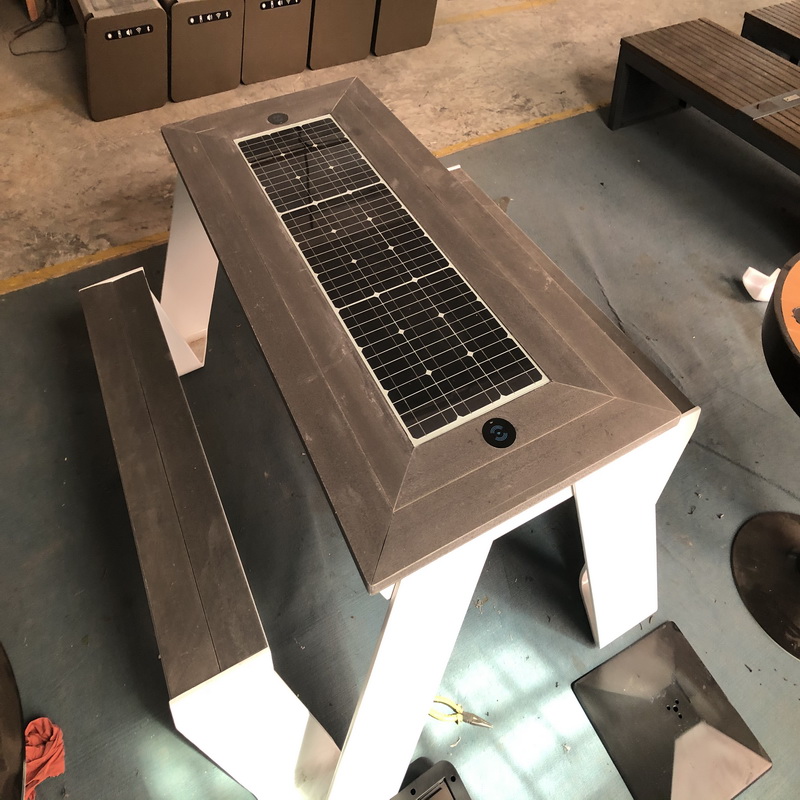 Ny design modestil högkvalitativ solsmart bänk