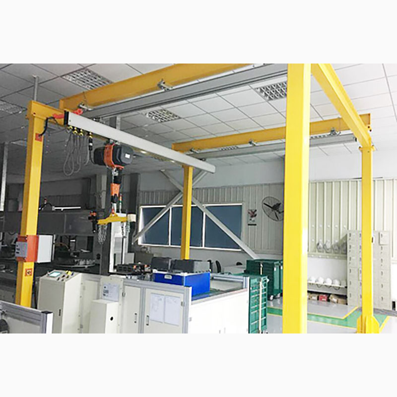 Deadweight Aluminium Rail Crane System