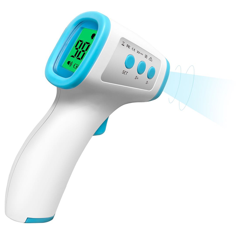 Handhållen noggrann temperatur pistol icke-kontakt digital infraröd termometer
