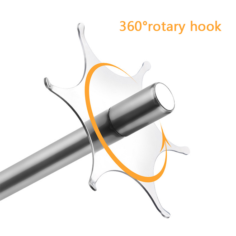Kök Rotary Rack Spade Hängare Rostfritt stål Hållare Roterande förvaringshylla Matlagningsverktyg Organiserare