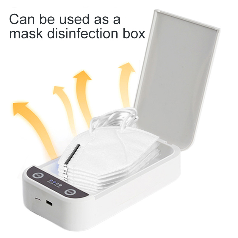 Disinfektion Maskin UV Sterilisering Celltelefon Mask Disinfektion Box Steriliseringsruta