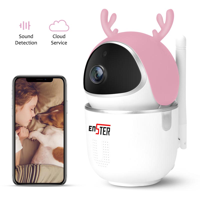 2MP 1080P HD Smart Home AI Wireless Pan Tilt IP- kamera