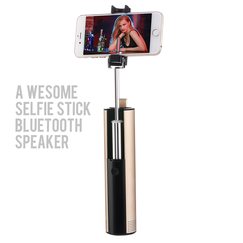 S621 trådlös högtalare Selfie Stick Lätt att bära
