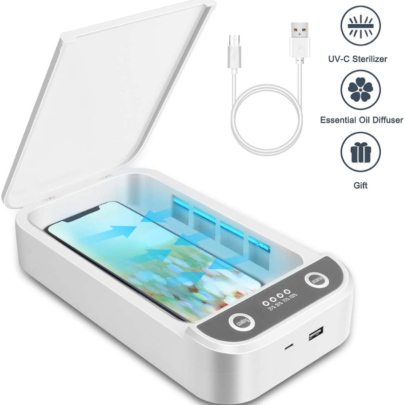 Multifunktionell sterilisering UV- sanitizer Disinfektion Box