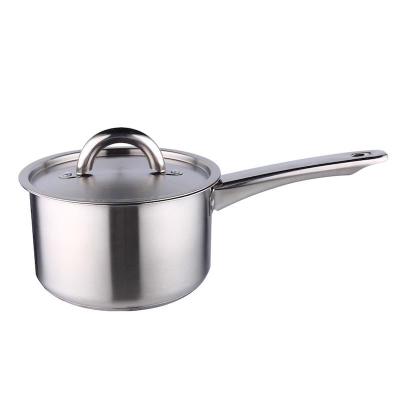 ICKE STÅL MJÖLKPOT MED LID