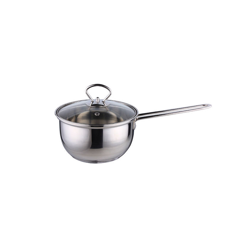 ICKE STÅL MJÖLKPOT MED LID