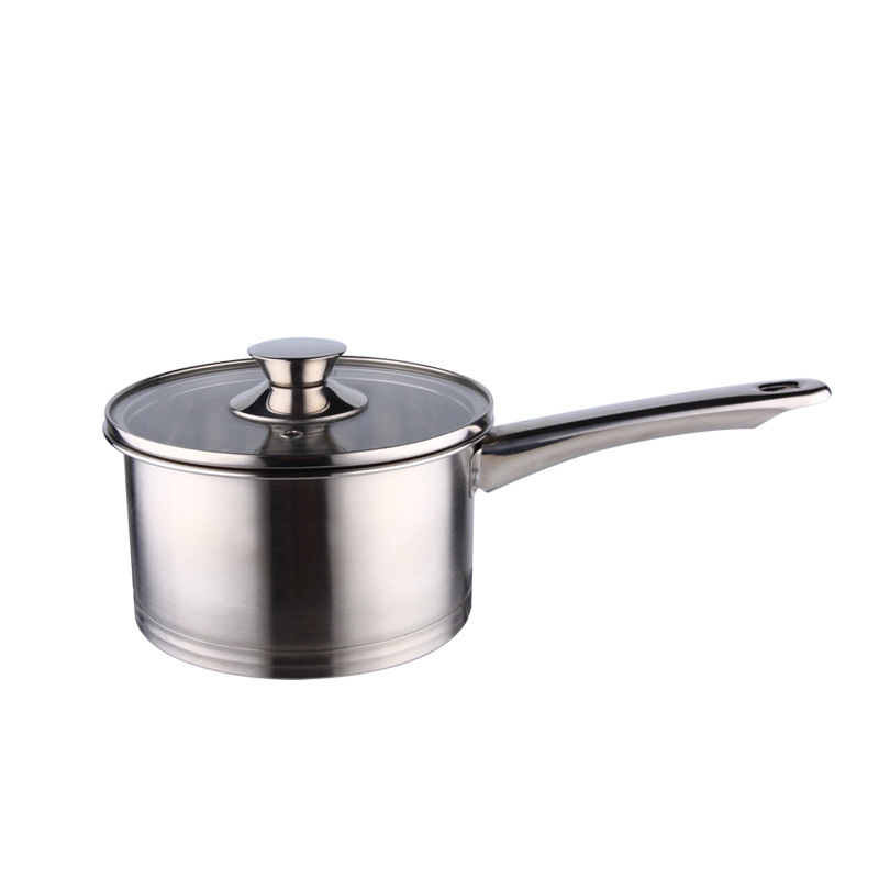 ICKE STÅL MJÖLKPOT MED LID