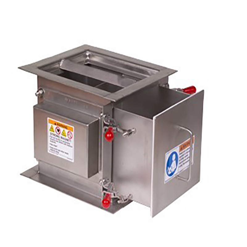 Självrengöring Plattfärg Magneter Livsmedelspartiklar som bearbetas och filtreras