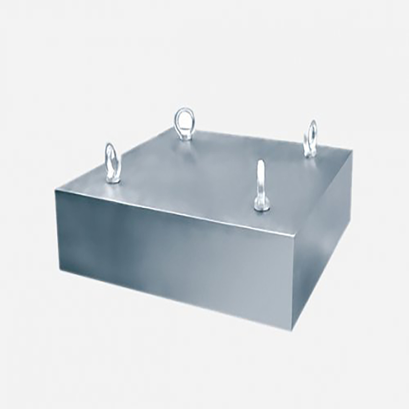 Magnetisk separations magnetisk platta ovanför transportbandet separerar snabbt starka magnetiska 14000G