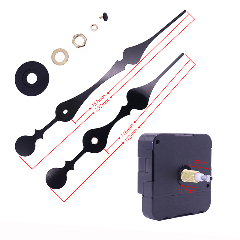 het försäljning 20mm supermoment I axel klockrörelse och stora klockhänder