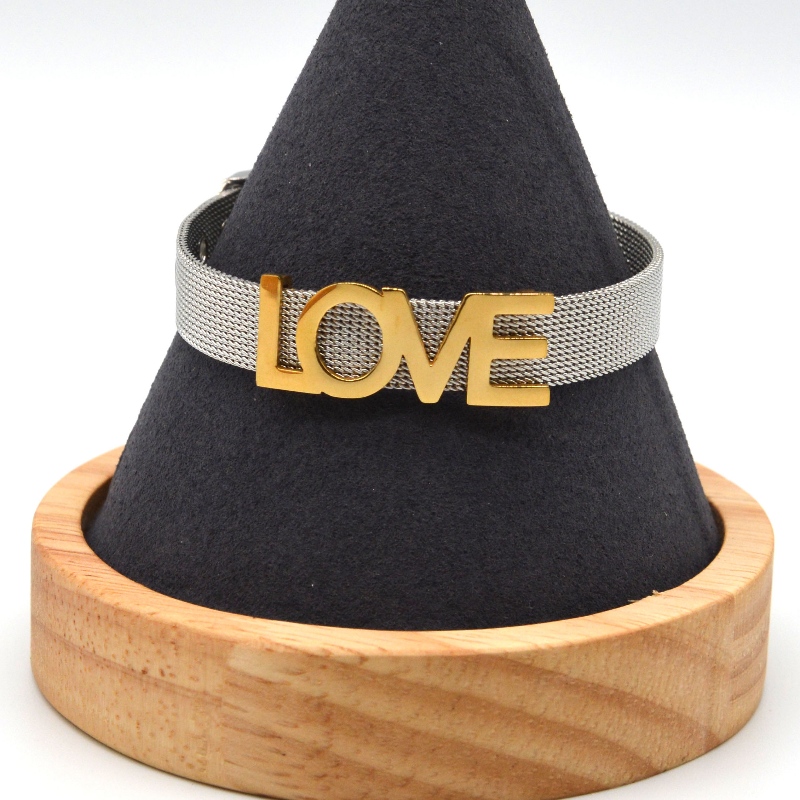 Maskarmband med rostfritt stål rfbbf1565