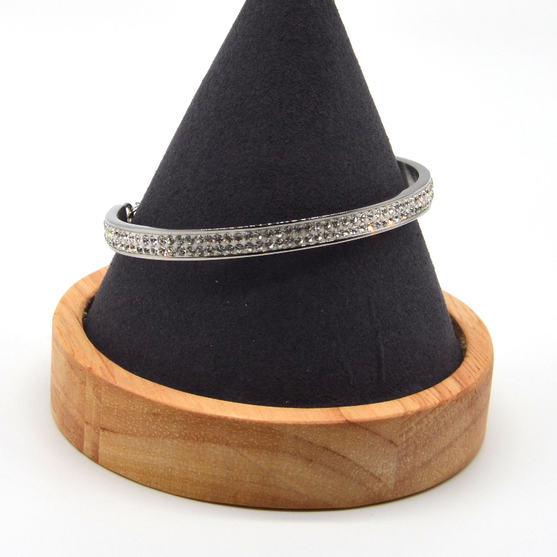 Sten av rostfritt stål Bangle rfbbg0075