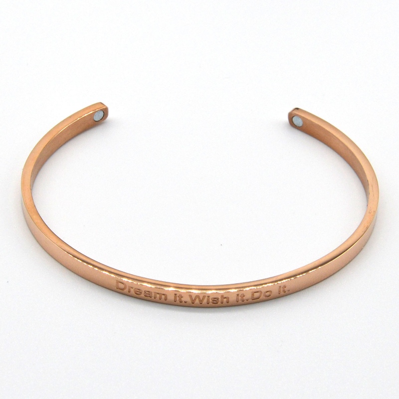 Brev av rostfritt stål Bracelet rfbbg0123