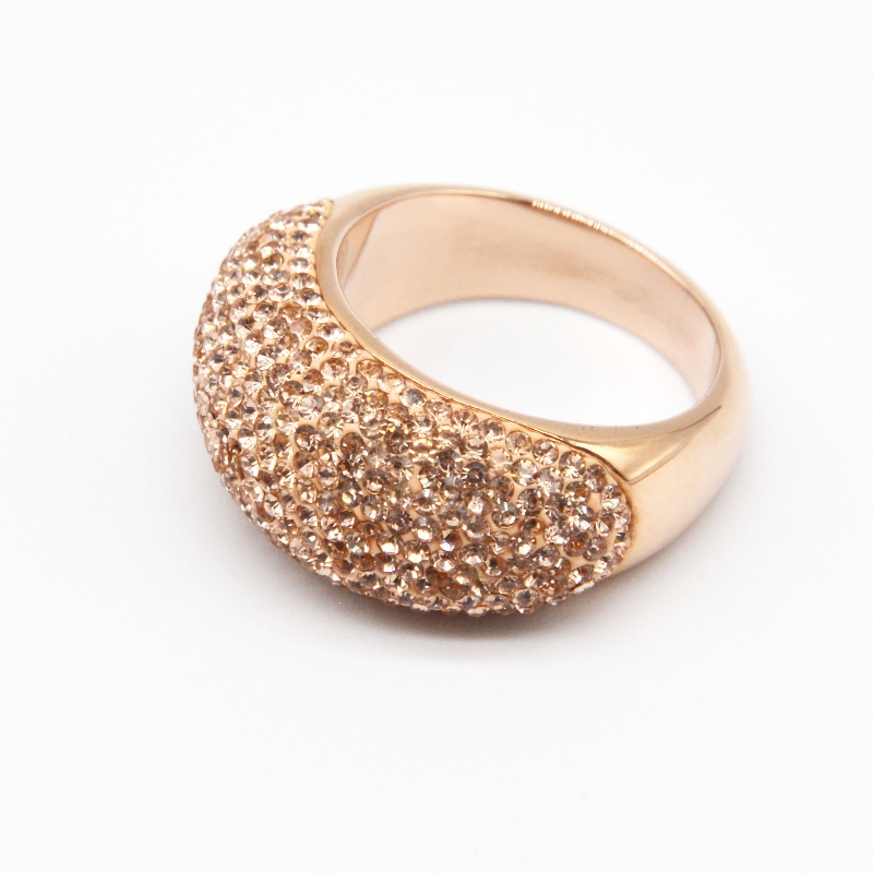 Rostfritt stål diamantring rfbrg0064