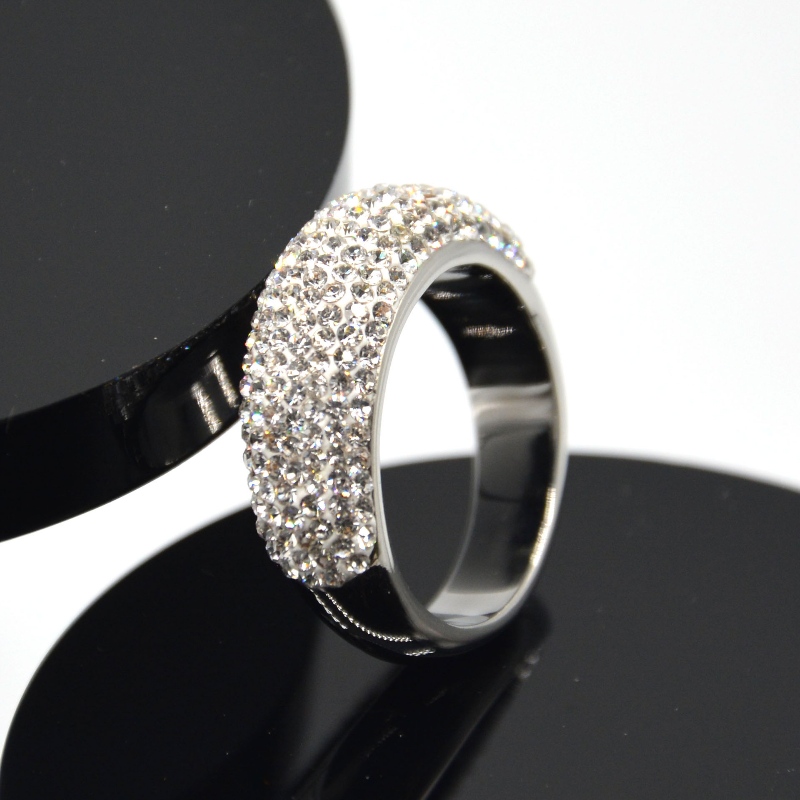 Rostfritt stål diamantring rfbrg0265