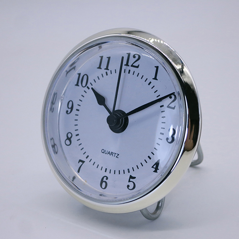 Dongguan WF 58mm silver runt metall klockinlägg