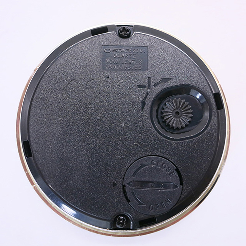 Dongguan WF 58mm silver runt metall klockinlägg