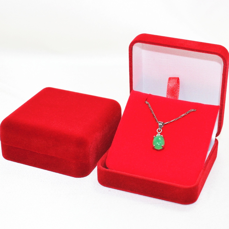 Objekt D-17 runt form Velvet Box för pedant, mynt och bricka, mm.65*68*29, vikter runt 40g.