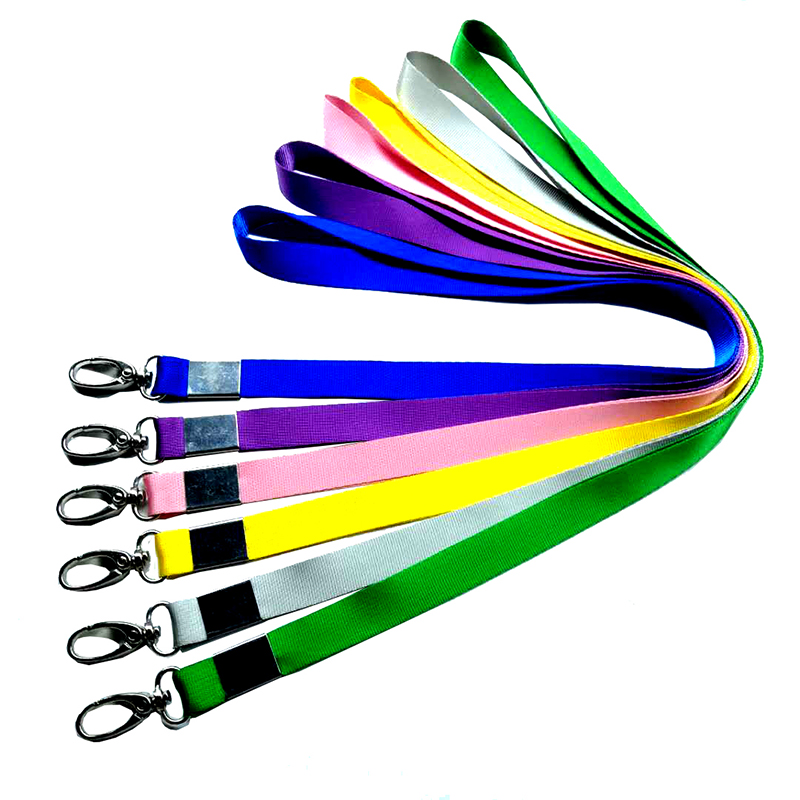 Factory direct sales grossistförsäljning Standardiserad lanyard Certificate lanyard nylon lanyard printable logo
