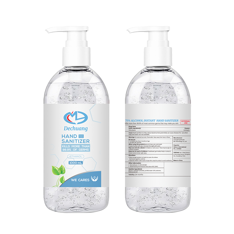 1000ml 75% Alkohol Instant Hand Sanitizer Gel