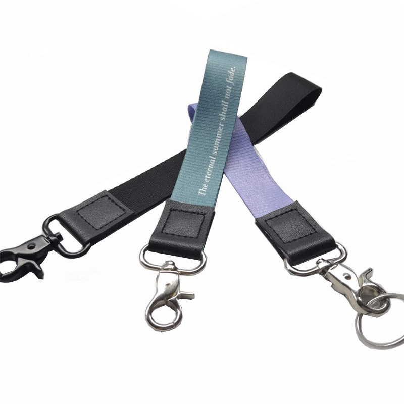 Fabriksanpassad lanyard grossistnyckel Nyckelring Lanyard butik handrep polyester Lanyard