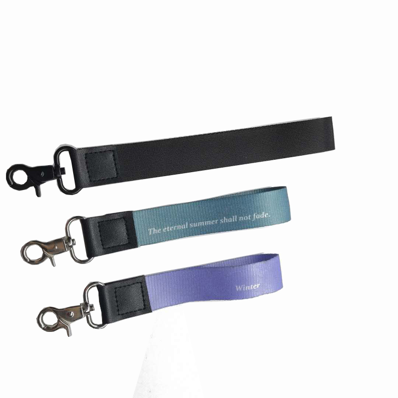 Fabriksanpassad lanyard grossistnyckel Nyckelring Lanyard butik handrep polyester Lanyard