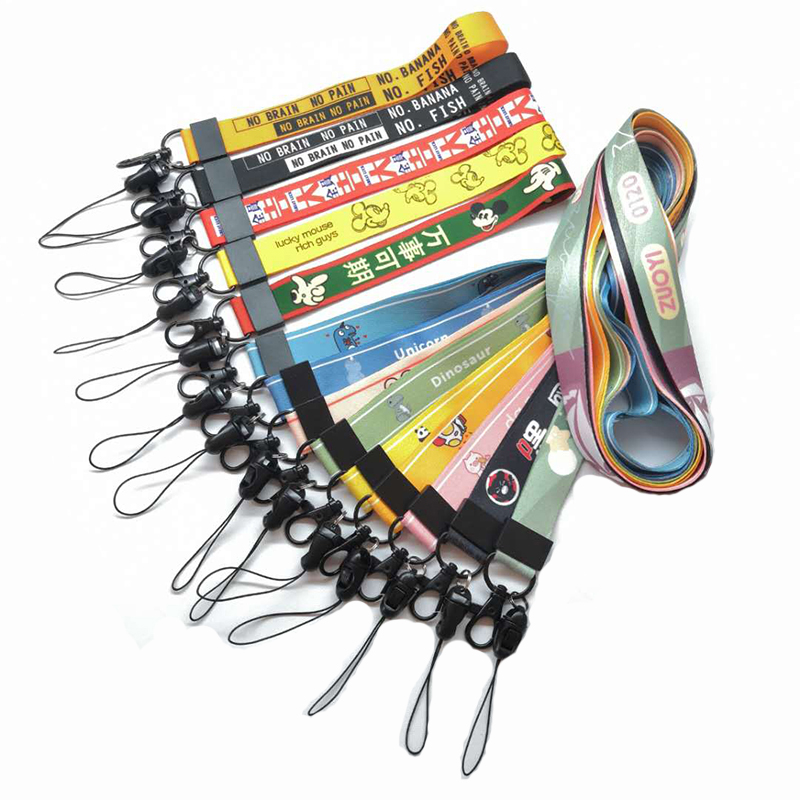 Factory direktförsäljning separat Mobil Phone Lanyard Key Chain Lanyard kreativ justering av lanyard