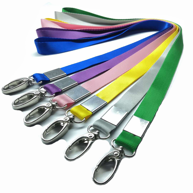 Factory direct sales grossistförsäljning Standardiserad lanyard Certificate lanyard nylon lanyard printable logo